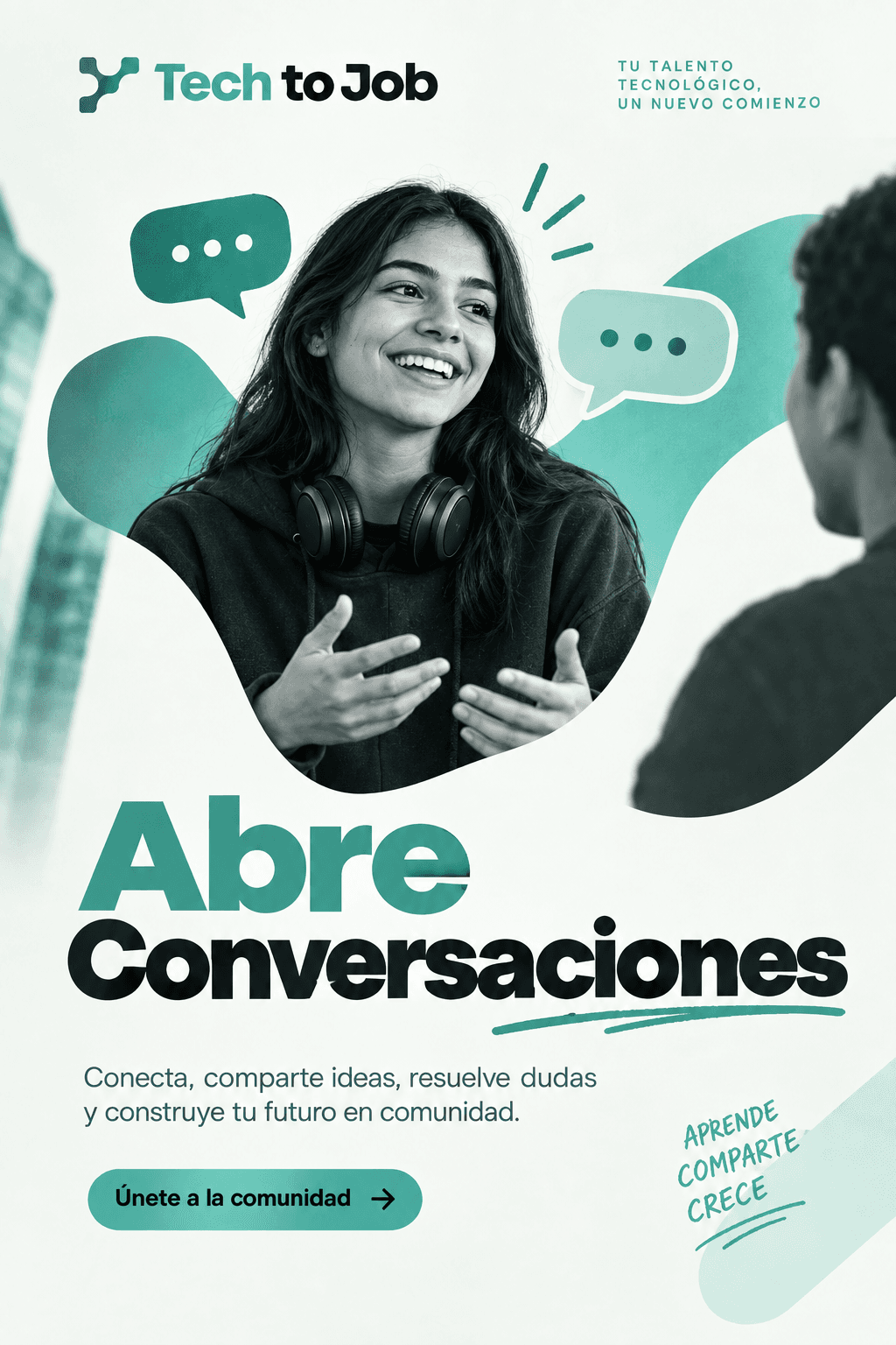 Conversación sobre una oportunidad profesional